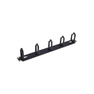Organizador de Cables con 5 anillos, 1U, 19in Colo