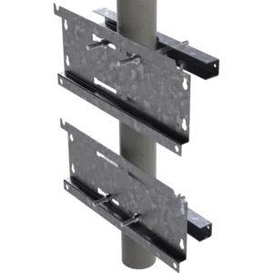 Herraje para Fijación a Pared, Torre o Poste compa