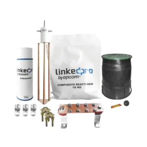 Kit de puesta a tierra LinkedPro, para protección