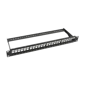 Patch panel modular sin blindaje de 24 p