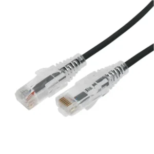 Cable de Parcheo Slim UTP Cat6A - 10 m Negro, Diám