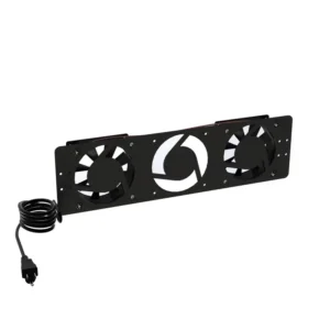 Kit de 2 Ventiladores 110 Vca 12 x 12 cm con Clavi