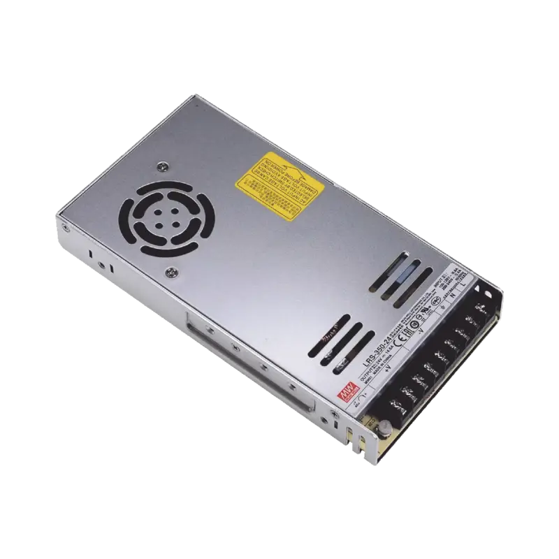 Fuente de Poder Industrial Conmutada 350W de Potencia, 24Vcc