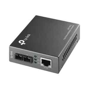 Convertidor Fibra Óptica Monomodo  1 Puerto RJ45 1