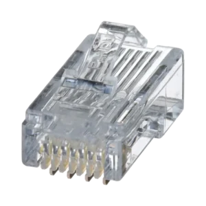 Plug RJ45 Cat5e, Para Cable UTP de Calibres 24-26