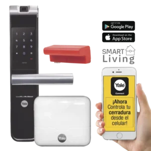 Kit Cerradura con manija YMF40A y HUB, Apertura po