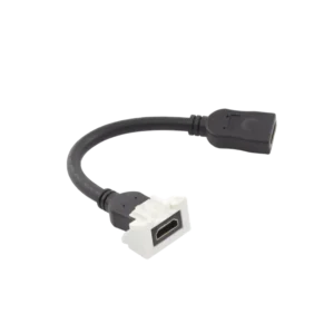 Adaptador HDMI con Pigtail Hembra-Hembra, Para víd