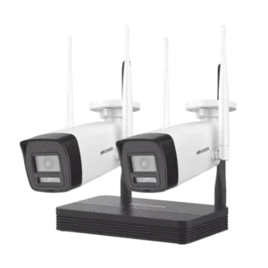 Kit IP Inalámbrico 4 Megapixel NVS 4 Canales 2 Cám