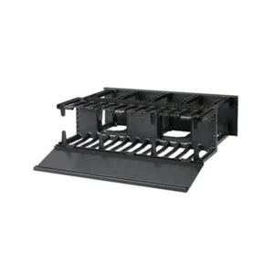 Organizador de Cables Horizontal NetManager, Doble