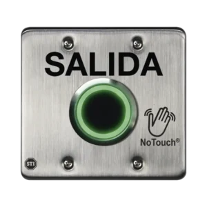 Interruptor IR NoTouch® de Acero Inoxidable, Salid