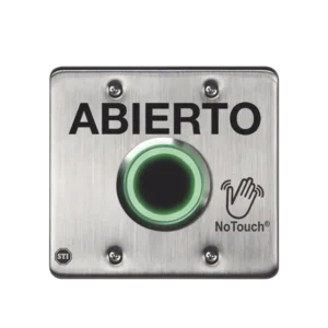 Interruptor IR NoTouch® de Acero Inoxidable, Salid