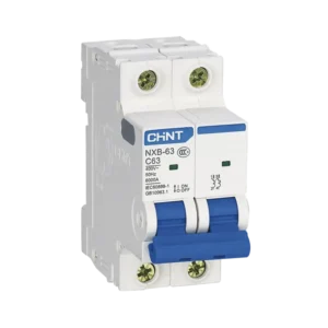 Pastilla para Riel Din, 2 Polo, 63 Amp, Vca:110/41