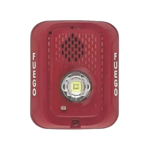 Sirena con Lampara LED Estroboscópica 2 hilos Mont