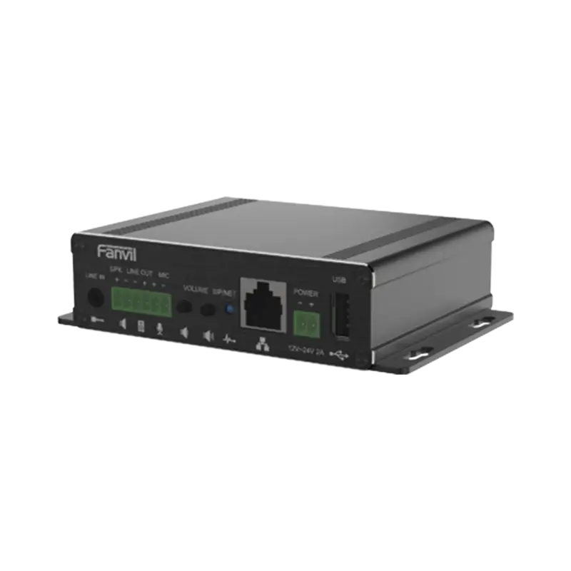 Gateway para Voceo IP-SIP, Entrada de audio 3.5mm, salida d