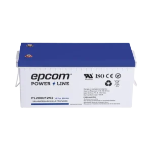 Batería 12 Vcc 200 Ah UL Tecnología AGM-VRLA Ciclo