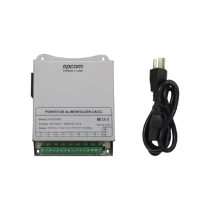 Fuente de Poder Metálica Para 8 Cámaras Ajustables