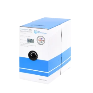 Bobina de cable de 305m, 1000 ft, Cat5e, 24 AWG, c