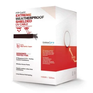 Bobina de cable de 152 m, Cat5e, FTP, bl