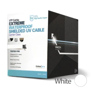 Bobina de cable de 305 m, Cat5e, para intemperie,