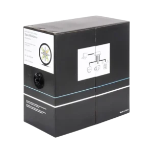 Bobina de cable 305 Metros Cat6, 24 AWG, Climas EX