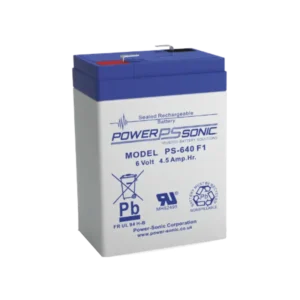 Batería 6V, 4.5AH, Para Respaldo, Tecnologías AGM/