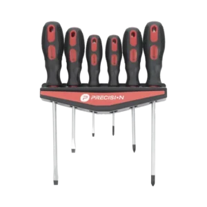 Juego de 6 desarmadores CrV con organizador y Mang