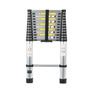 Escalera Telescópica de Aluminio de 3.8 Metros de