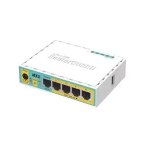 hEX PoE LITE RouterBoard, 5 Puertos Fast Ethernet,