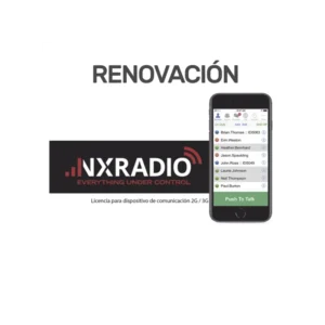 Renovacion de Servicio Anual NXRadio para Disposit