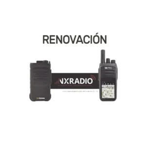 Renovacion de Servicio Anual NXRadio para Terminal