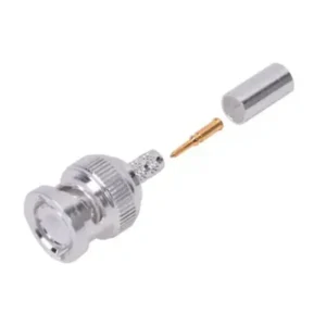Conector BNC Macho de Anillo Plegable para Cable L