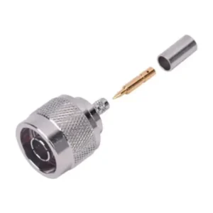 Conector N Macho de Anillo Plegable para Cables Co