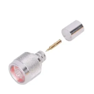 Conector N Macho de Anillo Plegable en Cables con