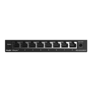 Switch Administrable con 8 puertos Gigabit, gestió