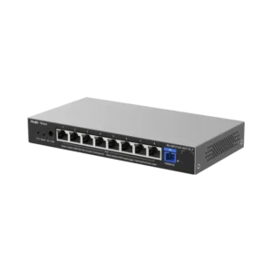 e-Lighten ONU Switch PoE+ Hibrido, Capa 2 con un P