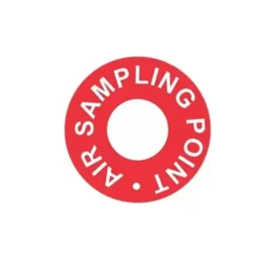 Etiqueta de Punto de Muestreo para Tubería de Aspi