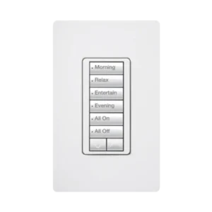 RadioRA2 Teclado Seetouch Hibrido 6 boto