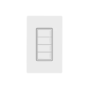 RadioRa3 Botonera Sunnata Blanco 3 escenas y 2 bot