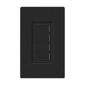 RadioRa3 Botonera Sunnata Negro 4 escenas para Rad