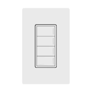 RadioRa3 Botonera Sunnata Blanco 4 escen