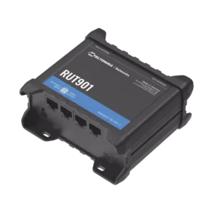 Router LTE dual SIM, 4 puertos Ethernet, conectori