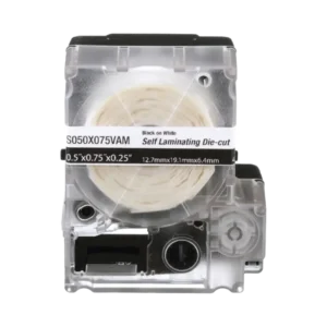 Casete de 425 Etiquetas Autolaminadas de