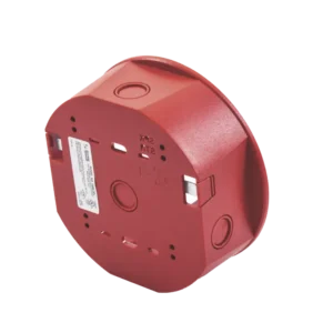 Caja de Montaje en Techo, para Sirena, Color Rojo,