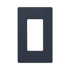 Placa de pared 1 espacio, para atenuador dimmer, a