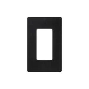 Placa de pared 1 espacio, para atenuador dimmer, a