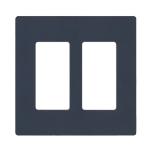 Placa de pared 1 espacio, para atenuador dimmer, a