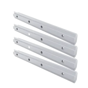 Barras de extensión de riel de aluminio