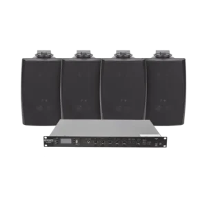 KIT de Amplificador de Audio 120W para Rack - 4 Al