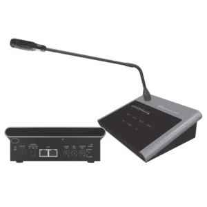 Microfono Remoto de 4 Zonas Para Sistema de Voceo