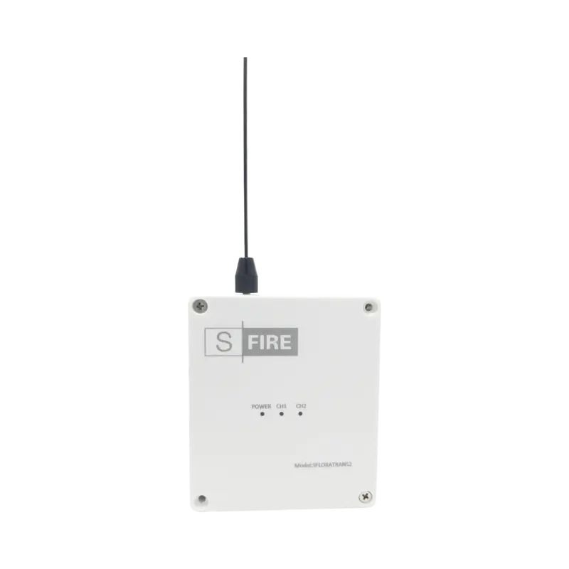 Transmisor inalámbrico - Entrada de 2 contactos secos NA - D